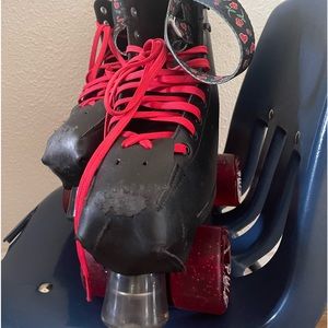 Black impala roller-skates
